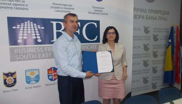 Општина Котор Варош добила потврду о сертификацији
