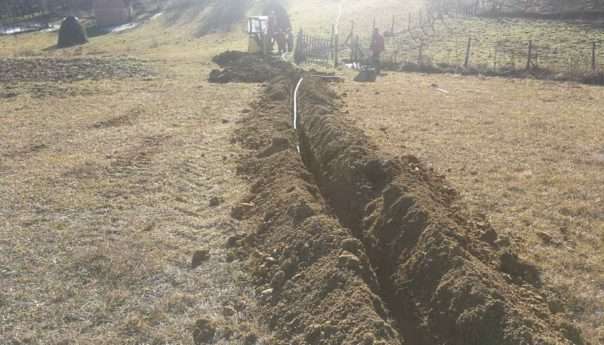 Завршни радови на изградњи водовода у Ваганима