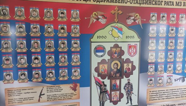 Служен парастос погинулим српским борцима из Врбањаца