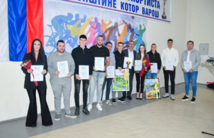 Џудисти Јован Вуковић и Дарија Даниловић најбољи спортисти Котор Вароша