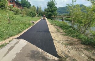 Асфалтирана дионица шеталишта, завршни радови око објекта Центра за културу, спорт и информисање